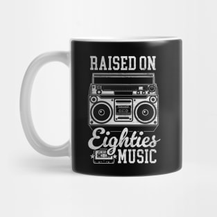 Raised on 80's Music: Funny Vintage Boom Box and Cassette Tape Mug